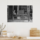 ヴィンテージファームセキュリティ管理プリント ポスター (キッチン)