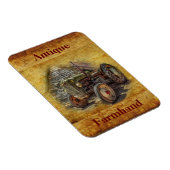 ヴィンテージファームトラクターオールドバーンシェッド マグネット (右側)