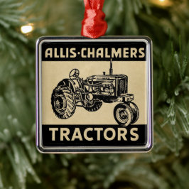 ヴィンテージファームトラクター メタルオーナメント
