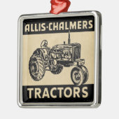 ヴィンテージファームトラクター メタルオーナメント (左)