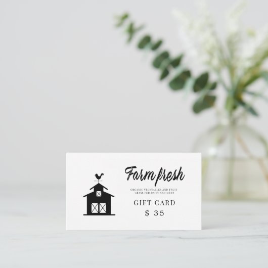 ヴィンテージファームハウスよくはしゃぐの景品カード エンクロージャーカード (スタンド正面)