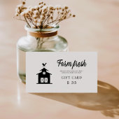 ヴィンテージファームハウスよくはしゃぐの景品カード エンクロージャーカード