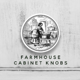 ヴィンテージファームハウスランドリールーム🧺✨ホワイト セラミックノブ