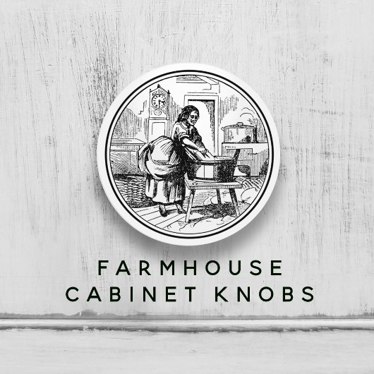 ヴィンテージファームハウスランドリールーム🧺✨ホワイト セラミックノブ