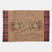 ヴィンテージファームハウス🍎リンゴ キッチンタオル (横)