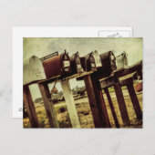 ヴィンテージファームハウス/カントリーメールボックス ポストカード (正面/裏面)