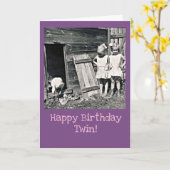 ヴィンテージファームフィンランド カード (黄色い花)