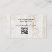 ヴィンテージファームフレッシュエッグ&ミートファームハウス 名刺 (裏面)