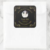 ヴィンテージファームフレッシュミルクスクエアラベル スクエアシール (バッグ)