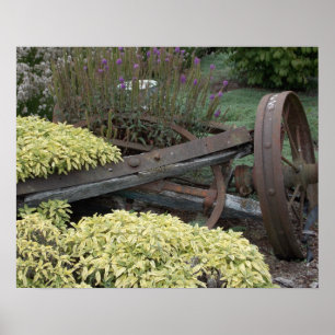 ヴィンテージファームホイール ポスター