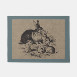 ヴィンテージファームラビットズカントリーファーム&ペット ドアマット