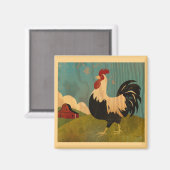 ヴィンテージファームロスター磁石 マグネット (正面/裏面)