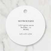 ヴィンテージファーム囲み日付卵カートン フェイバータグ (裏面)