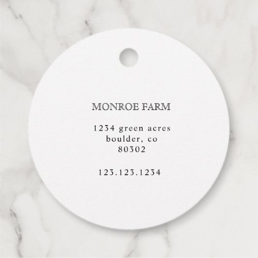 ヴィンテージファーム囲み日付卵カートン フェイバータグ (裏面)