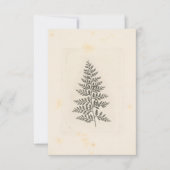 ヴィンテージファーンコレンジウッドランドフォレスト自然 ノートカード (正面)