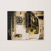 ヴィンテージフィアット500、イタリアのジグソーパズルのCinquecento ジグソーパズル (横)