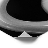 ヴィンテージフィエスタピッチャーアートブラックアンドホワイトプリント ポスター (角)