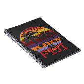 ヴィンテージフィジー夏ビーチ旅行 ノートブック (右側)