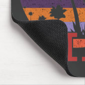 ヴィンテージフィジー夏ビーチ旅行 マウスパッド (コーナー)