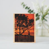 ヴィンテージフィジー旅行はがき ポストカード (スタンド正面)