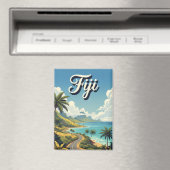 ヴィンテージフィジー旅行 マグネット (インサイチュ (食洗機))