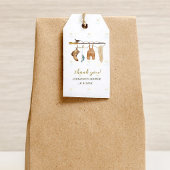 ヴィンテージフィッシャーマンズダービー赤ちゃんシャワー ギフトタグ