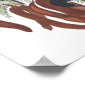 ヴィンテージフィッシュクロウポスタープリント ポスター (角)