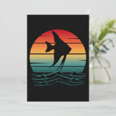 ヴィンテージフィッシュサンセット魚釣り 招待状 (スタンド正面)