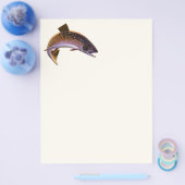 ヴィンテージフィッシュスポーツ魚釣り漁師 チラシ (シングル)