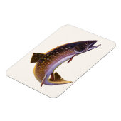 ヴィンテージフィッシュスポーツ魚釣り漁師 マグネット (左側)