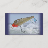 ヴィンテージフィッシュマスタージェリーシルベスターフラプテールルアー 名刺 (裏面)