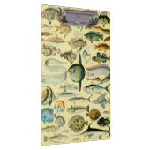 ヴィンテージフィッシュ科学魚釣りアート クリップボード (右)