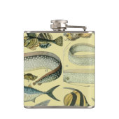 ヴィンテージフィッシュ科学魚釣りアート フラスク (裏面)