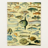 ヴィンテージフィッシュ科学魚釣りアート プランナー手帳 (正面)