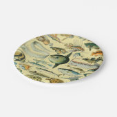 ヴィンテージフィッシュ科学魚釣りアート ペーパープレート (アングル)