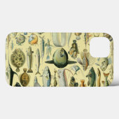 ヴィンテージフィッシュ科学魚釣りアート Case-Mate iPhoneケース (裏面 (横))