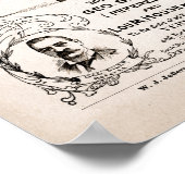 ヴィンテージフィッツサイモンズvsコルベットボクシング ポスター (角)