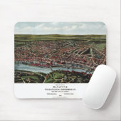 ヴィンテージフィラデルフィアの地図 マウスパッド (マウス)