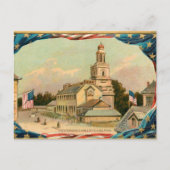 ヴィンテージフィラデルフィア独立館 シーズンポストカード (正面)