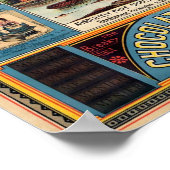 ヴィンテージフィラデルフィア食料品広告 ポスター (角)