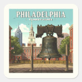 ヴィンテージフィラデルフィア スクエアシール (正面)
