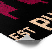 ヴィンテージフィラデルフィリーペンシルバニアスカイライン ポスター (角)