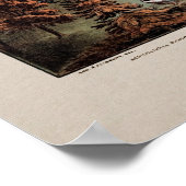 ヴィンテージフィラデルフィ国際的ア博覧会1876 ポスター (角)