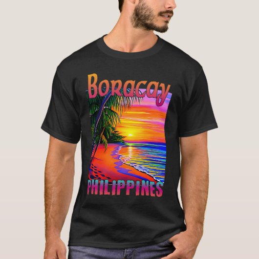 ヴィンテージフィリピンボラカイ2 Tシャツ (正面)