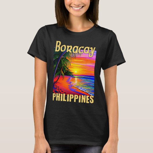 ヴィンテージフィリピンボラカイ Tシャツ (正面)