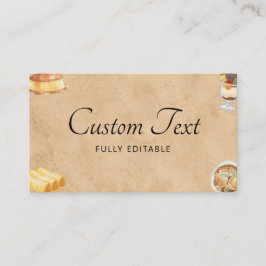 ヴィンテージフィリピーノテーマ座席表ルンピアアドボ プレイスカード