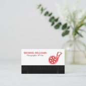 ヴィンテージフィルムカニスター 名刺 (スタンド正面)