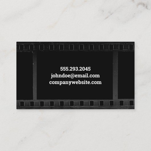 ヴィンテージフィルムカニスター 名刺 (裏面)