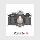 ヴィンテージフィルムカメラのシール シール (シート)