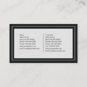 ヴィンテージフィルムカメラ 名刺 (裏面)